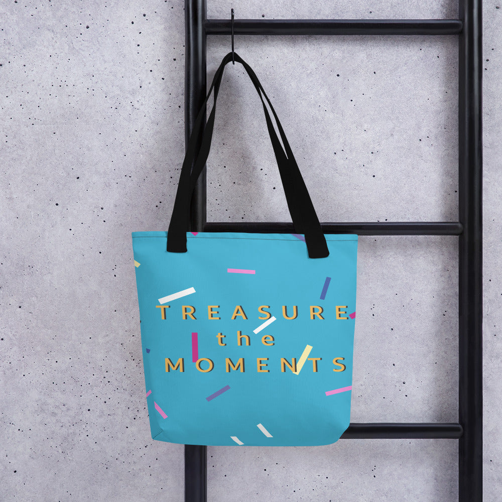 "Treasure the Moments" Tote bag