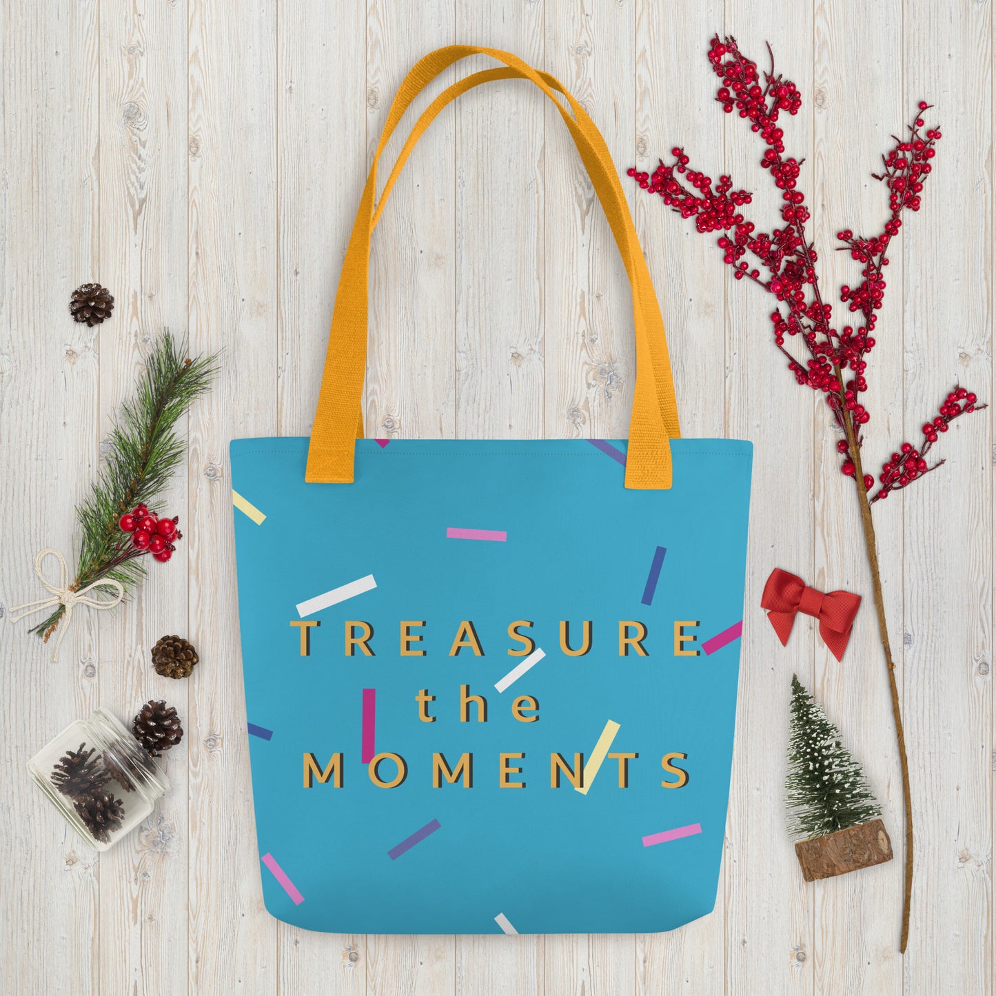 "Treasure the Moments" Tote bag
